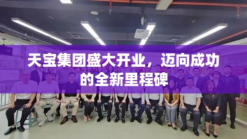 天宝集团盛大开业，迈向成功的全新里程碑