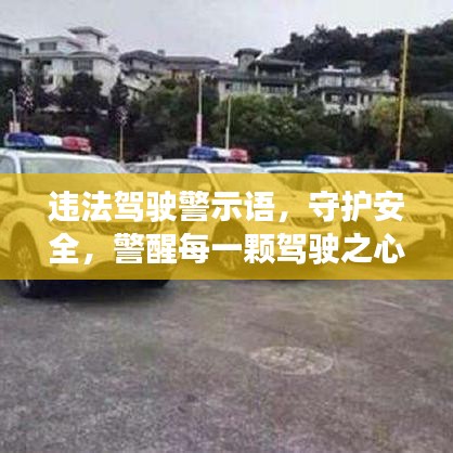 违法驾驶警示语，守护安全，警醒每一颗驾驶之心