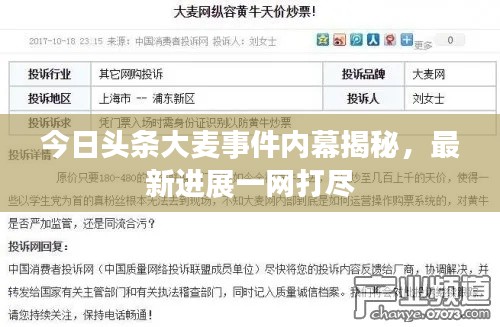 今日头条大麦事件内幕揭秘，最新进展一网打尽