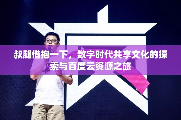 叔腿借抱一下，数字时代共享文化的探索与百度云资源之旅
