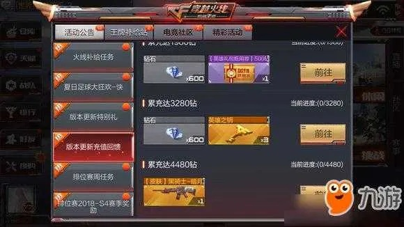 手游穿越火线领取礼包同公众号领激活码,灵活性方案实施评估-HD_v7.427